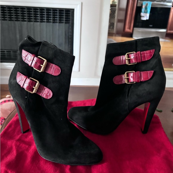 Christian Louboutin Cavalitta Booties 40 - Picture 2 of 11